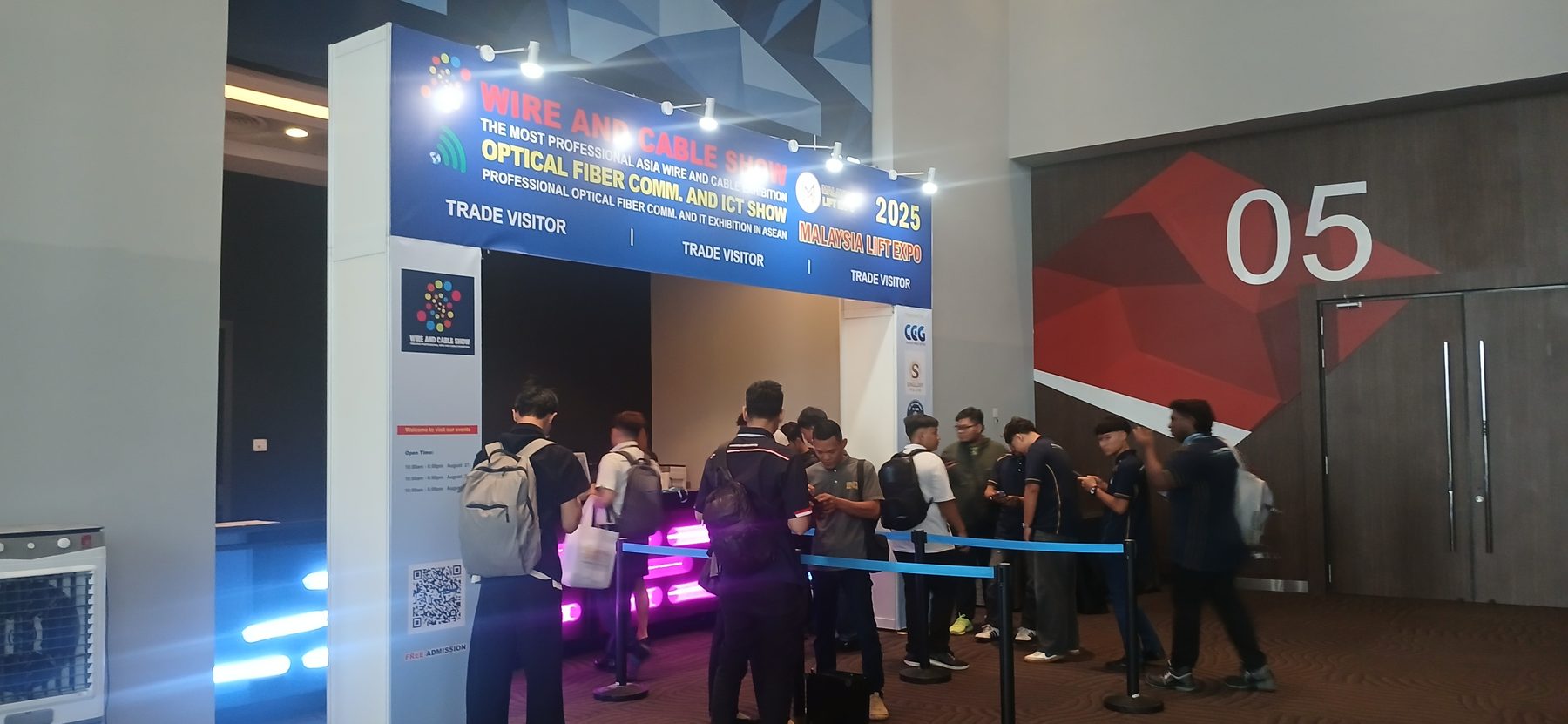 Malaysia exhibition floor